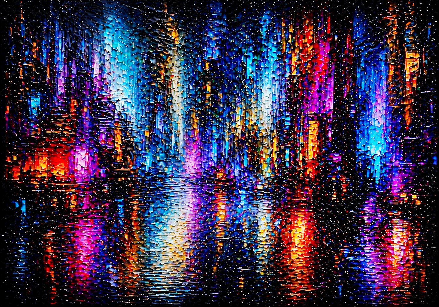 Tension Axis José VINCENT — JozeXart Original painting for sale
