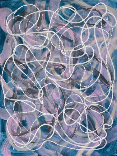 Follow The Line 1 by Gina Vor, Painting for Sale on Select