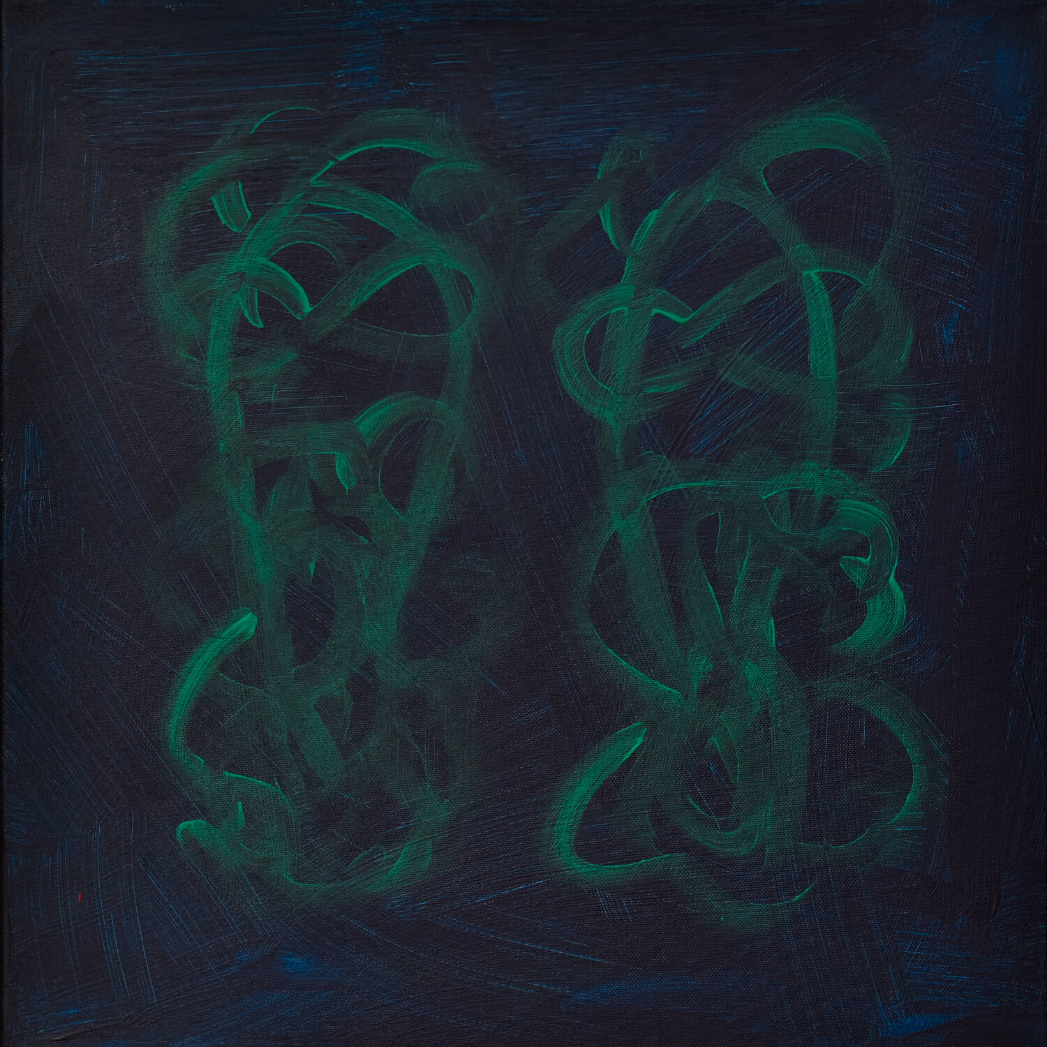 Green Ballerinas Gina Vor Original painting for sale