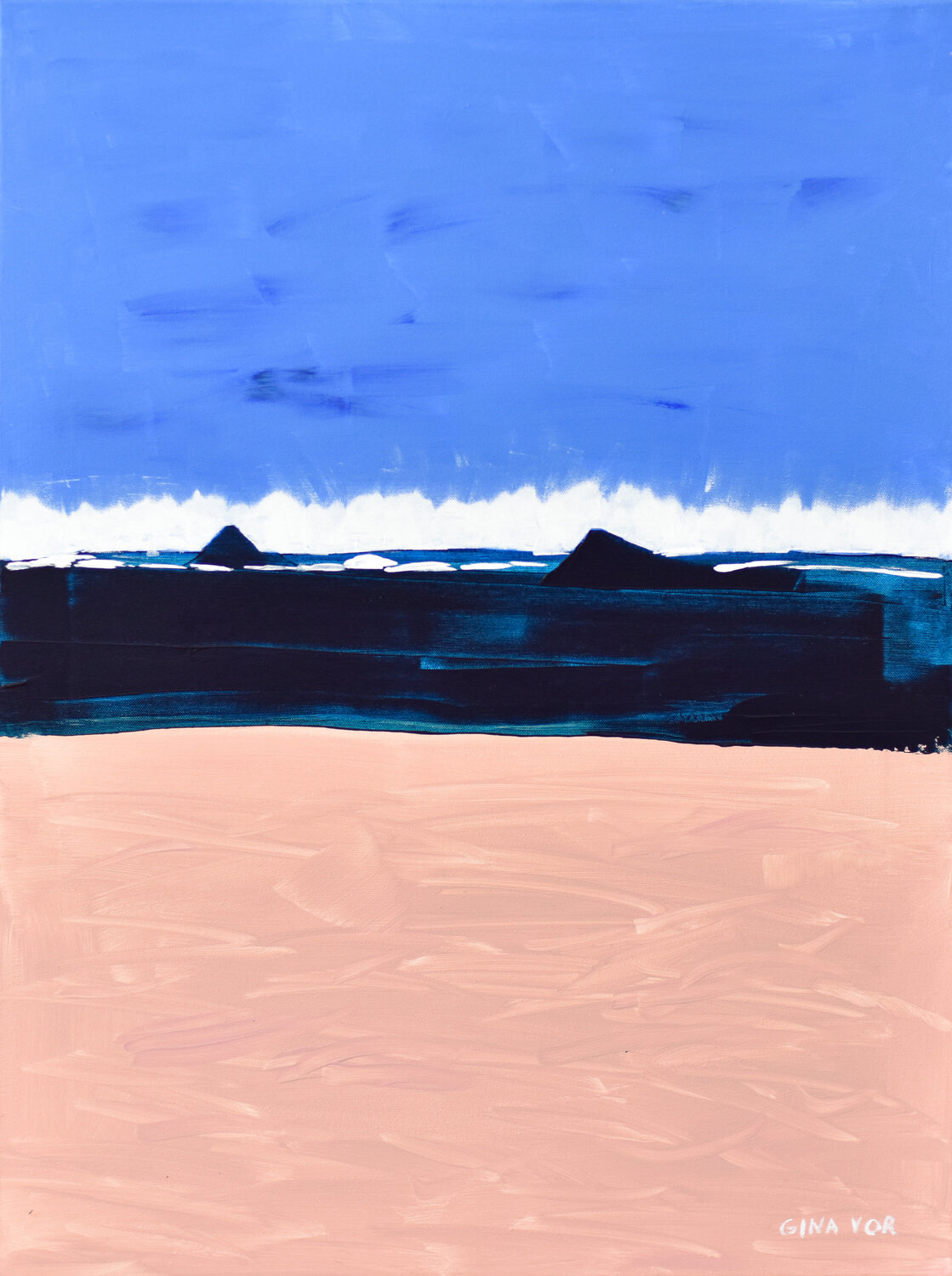Landscape 2 Gina Vor Original painting for sale