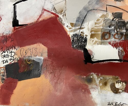 Mitgefühl (611) by Ruth Bucher, Painting for Sale on Select