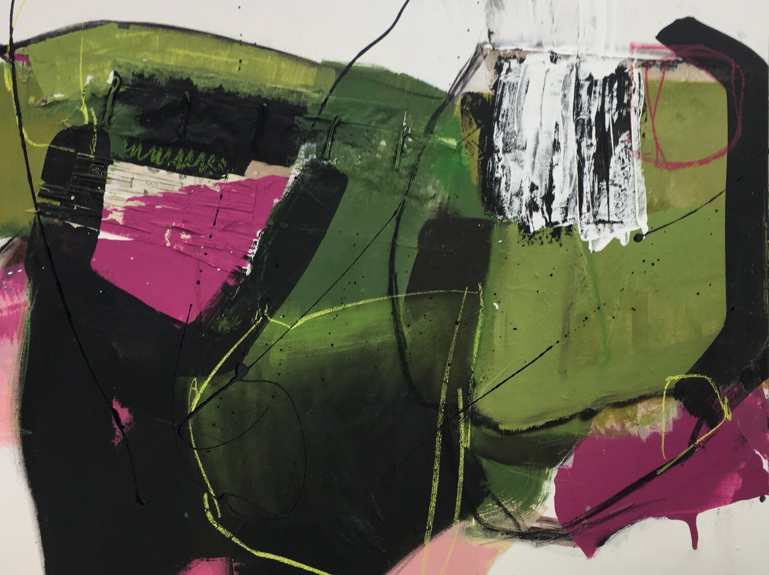 Bild Farbenspiel (298) Ruth Bucher Original painting for sale