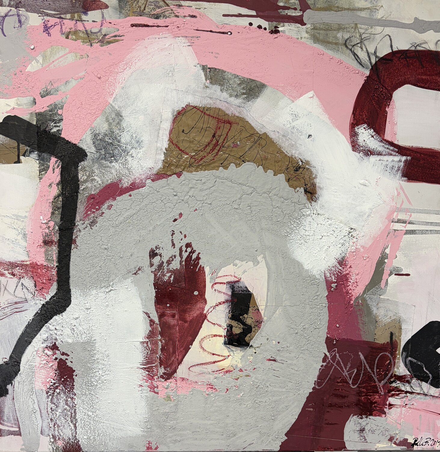 Entdeckungsreise I (321) Ruth Bucher Original painting for sale