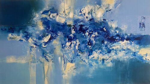 Immersion by Véronique Ball, Painting for Sale on Select