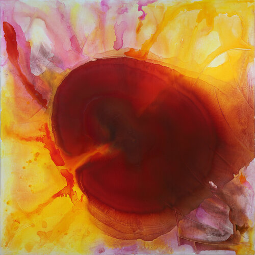 Gerbera  Yellow  - Ultimate Beauty - by Tadaomi Kawasaki, Painting for Sale on Select