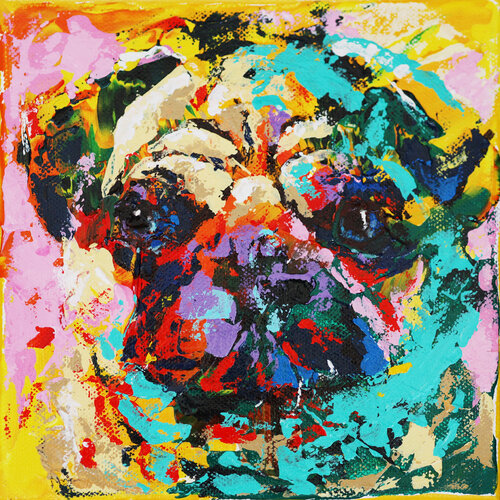Dog 00  0/49 by Tadaomi Kawasaki, Painting for Sale on Select