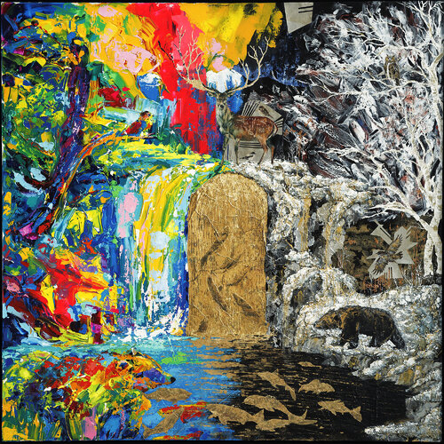 The Wellspring of the Seasons by Tadaomi Kawasaki, Painting for Sale on Select