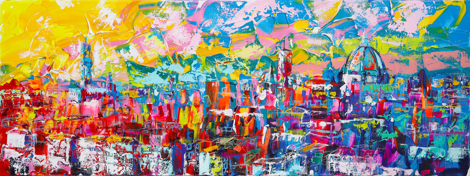 Florence Tadaomi Kawasaki Original painting for sale
