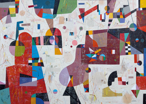 Where is my keys? by Peteris Lidaka, Painting for Sale on Select