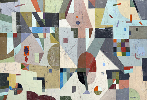 Long Now by Peteris Lidaka, Painting for Sale on Select