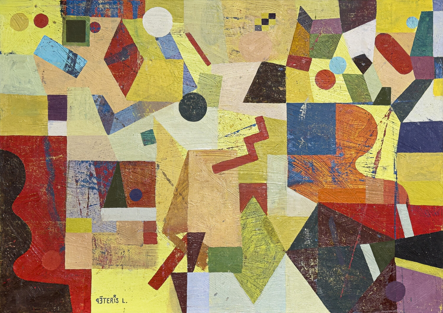 Sun-Fun! Peteris Lidaka Original painting for sale