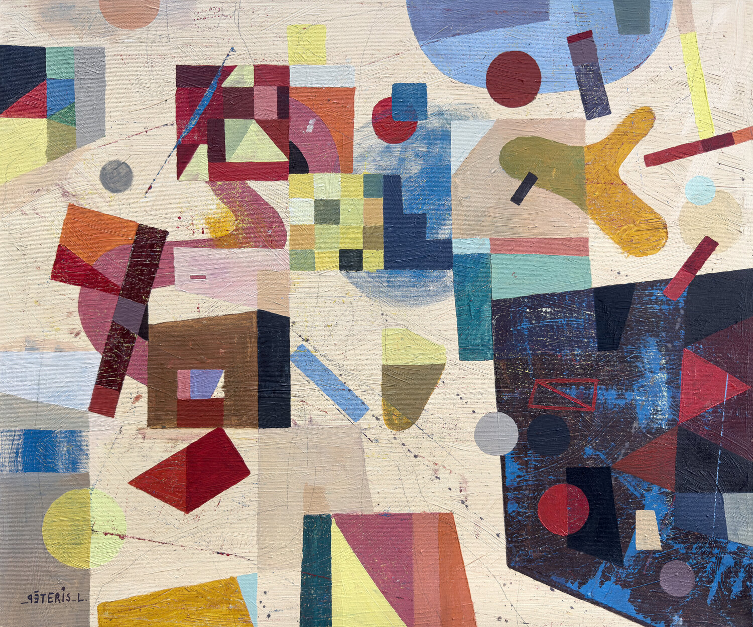Moving on Peteris Lidaka Original painting for sale