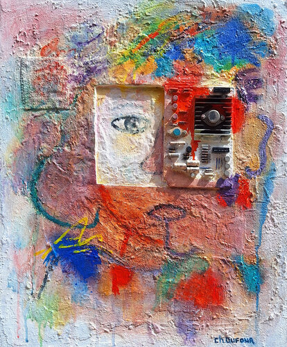 LA PETITE FENÊTRE by Chantal DUFOUR, Painting for Sale on Select