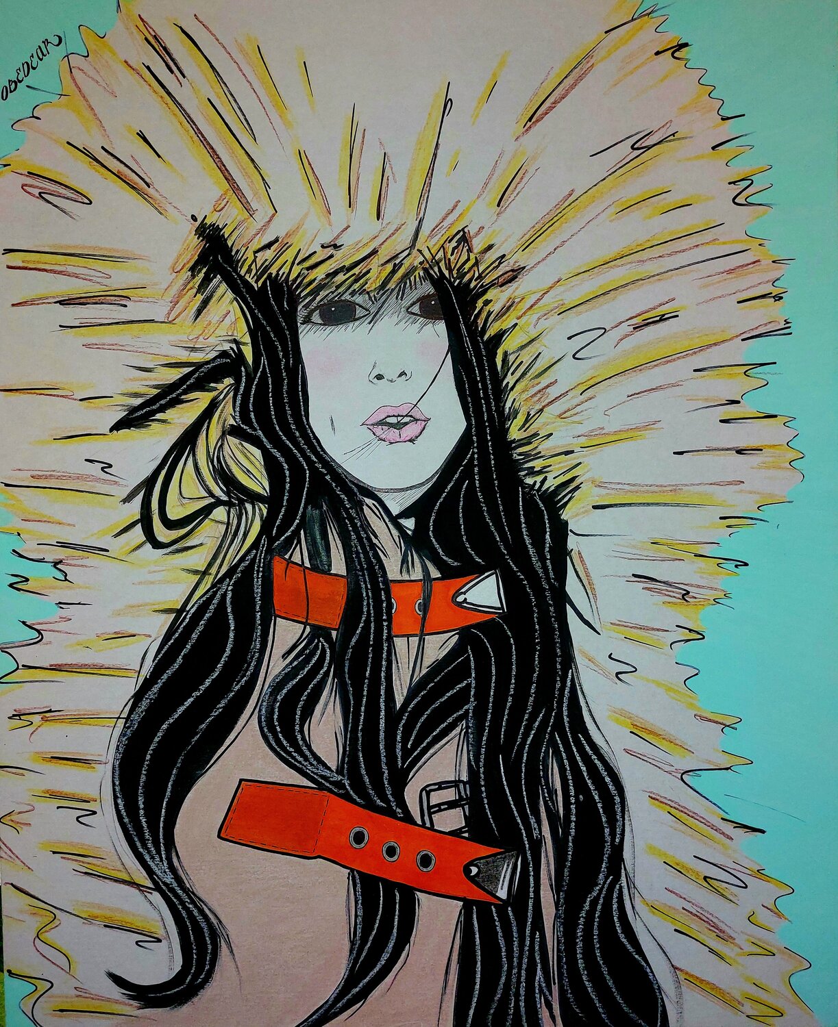 Astrid Obed Matias Original painting for sale