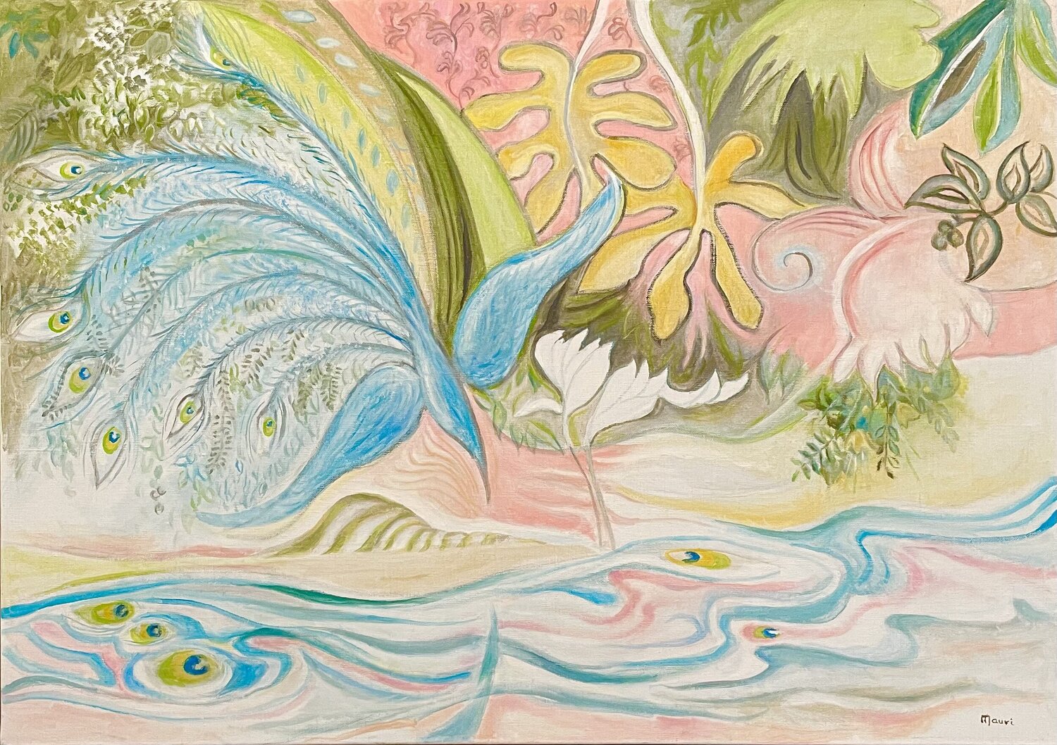 Narcisse Renée Mauri Original painting for sale