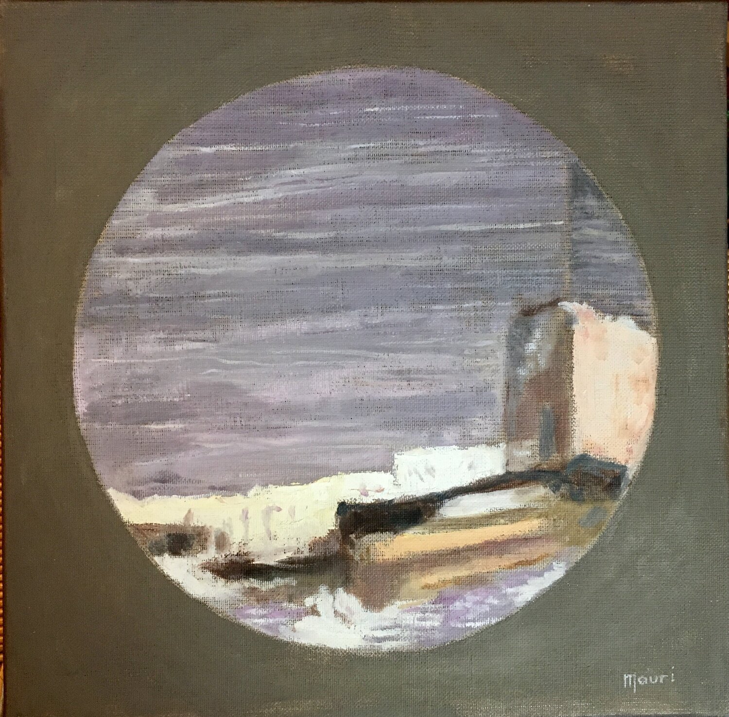 Un autre monde Renée Mauri Original painting for sale