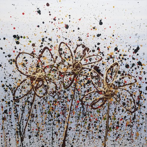 Prends ta vie et fais en la plus belle by Esther GARNEAU, Painting for Sale on Select