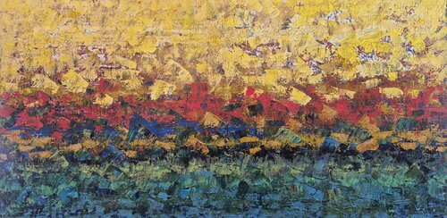 And wrap me up, unfold me by Esther GARNEAU, Painting for Sale on Select