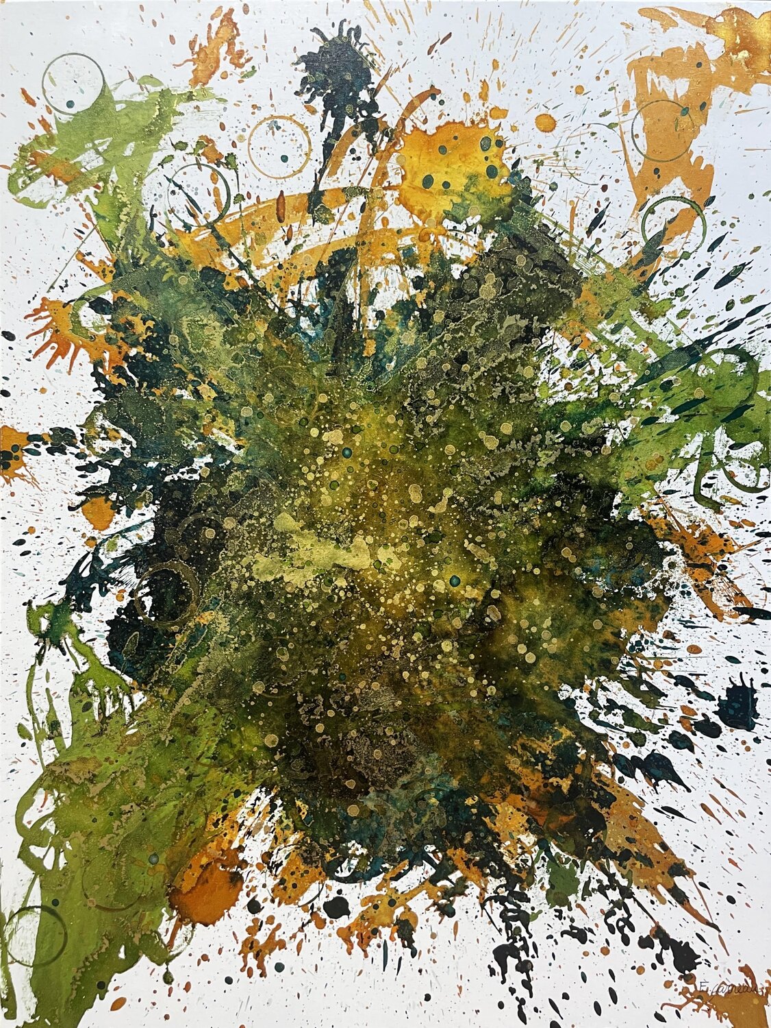 Un espace pour la pensée Esther GARNEAU Original painting for sale