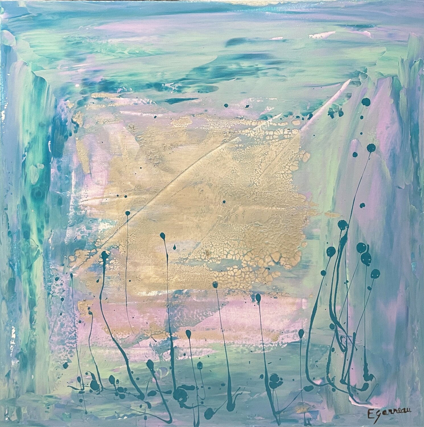 Un beau spectacle Esther GARNEAU Original painting for sale