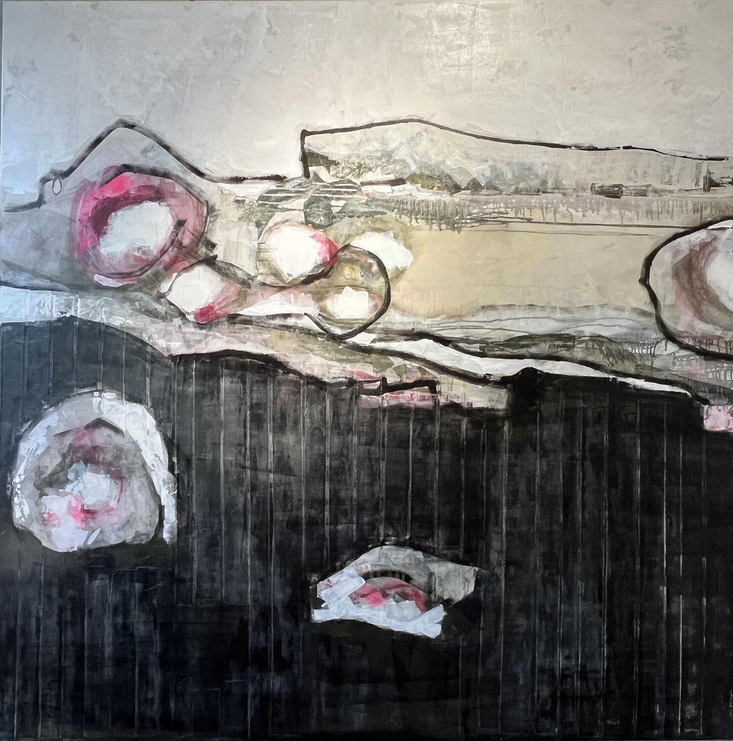 Distanz Karolin Schumann Original painting for sale