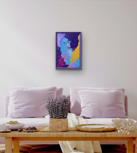 Harmonie der Farben by Qudsia Musrat Albaum, Painting for Sale on Select