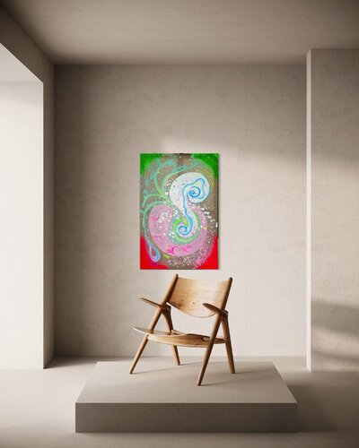 Drops of Nature by Qudsia Musrat Albaum, Painting for Sale on Select