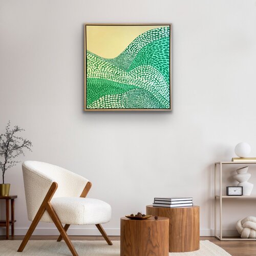 Inner Landscapes II by Qudsia Musrat Albaum, Painting for Sale on Select