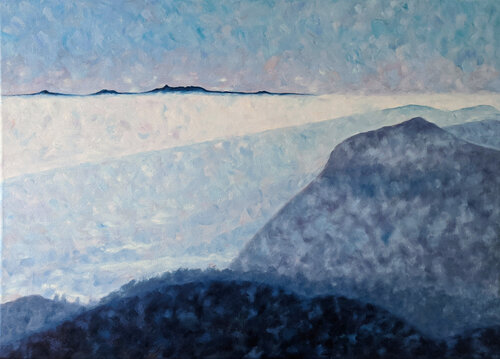 Fuzzy light by Livia-Doina Stanciu, Painting for Sale on Select