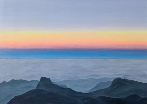 Rows of light by Livia-Doina Stanciu, Painting for Sale on Select