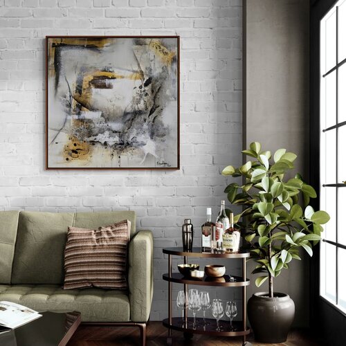 Savanna Smoke by Miriam Fehlmann, Painting for Sale on Select