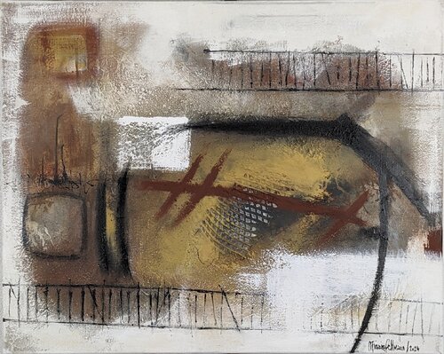 Naturally Busy by Miriam Fehlmann, Painting for Sale on Select