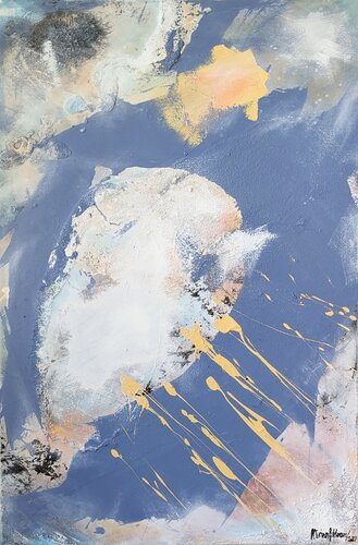 Headless Cloud Chicken by Miriam Fehlmann, Painting for Sale on Select