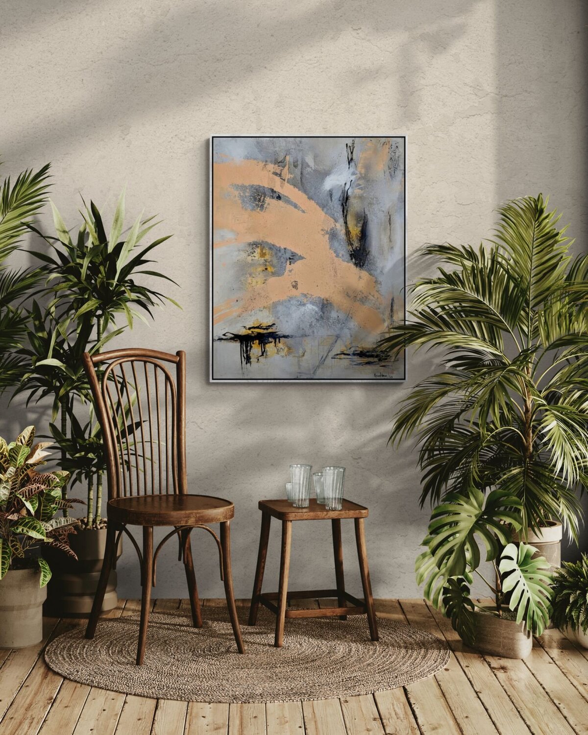Ashbloom Miriam Fehlmann Original painting for sale