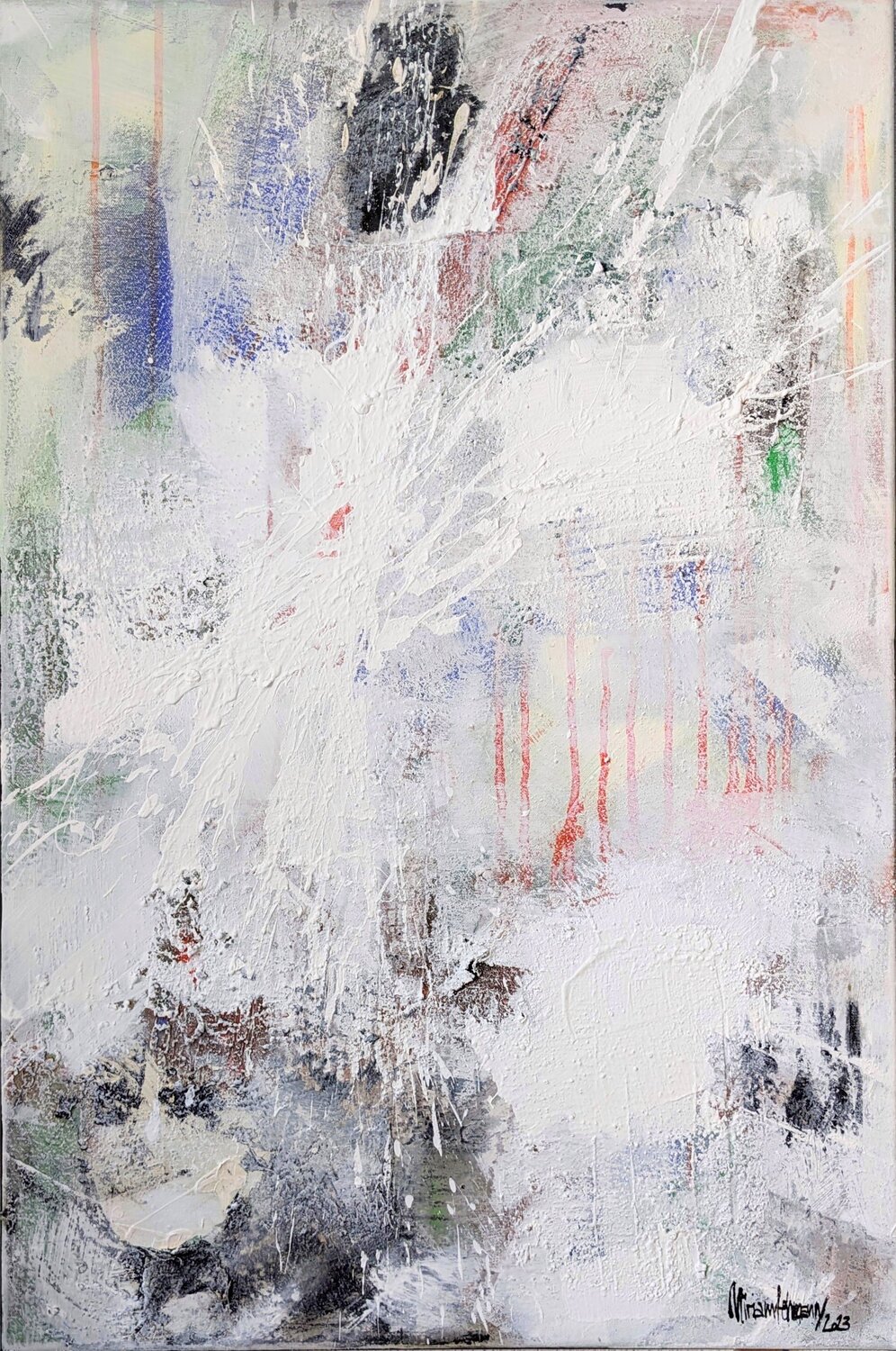 Snow White 1 Miriam Fehlmann Original painting for sale