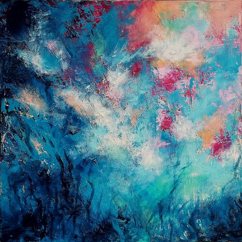 Jardin d'hiver by Hélène Zenatti, Painting for Sale on Select