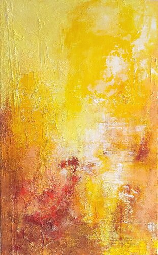 Traverser le soleil by Hélène Zenatti, Painting for Sale on Select