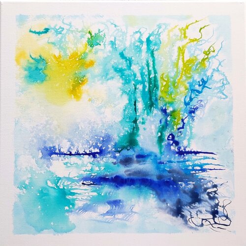 Si le calme revient by Hélène Zenatti, Painting for Sale on Select