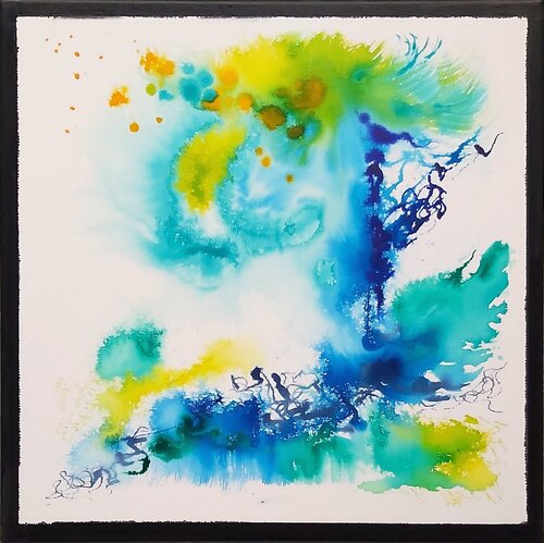 Vertige du jour by Hélène Zenatti, Painting for Sale on Select