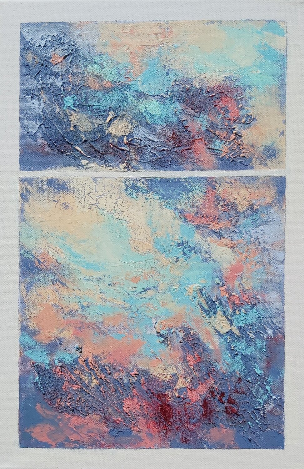 Souffler sur les nuages Hélène Zenatti Original painting for sale