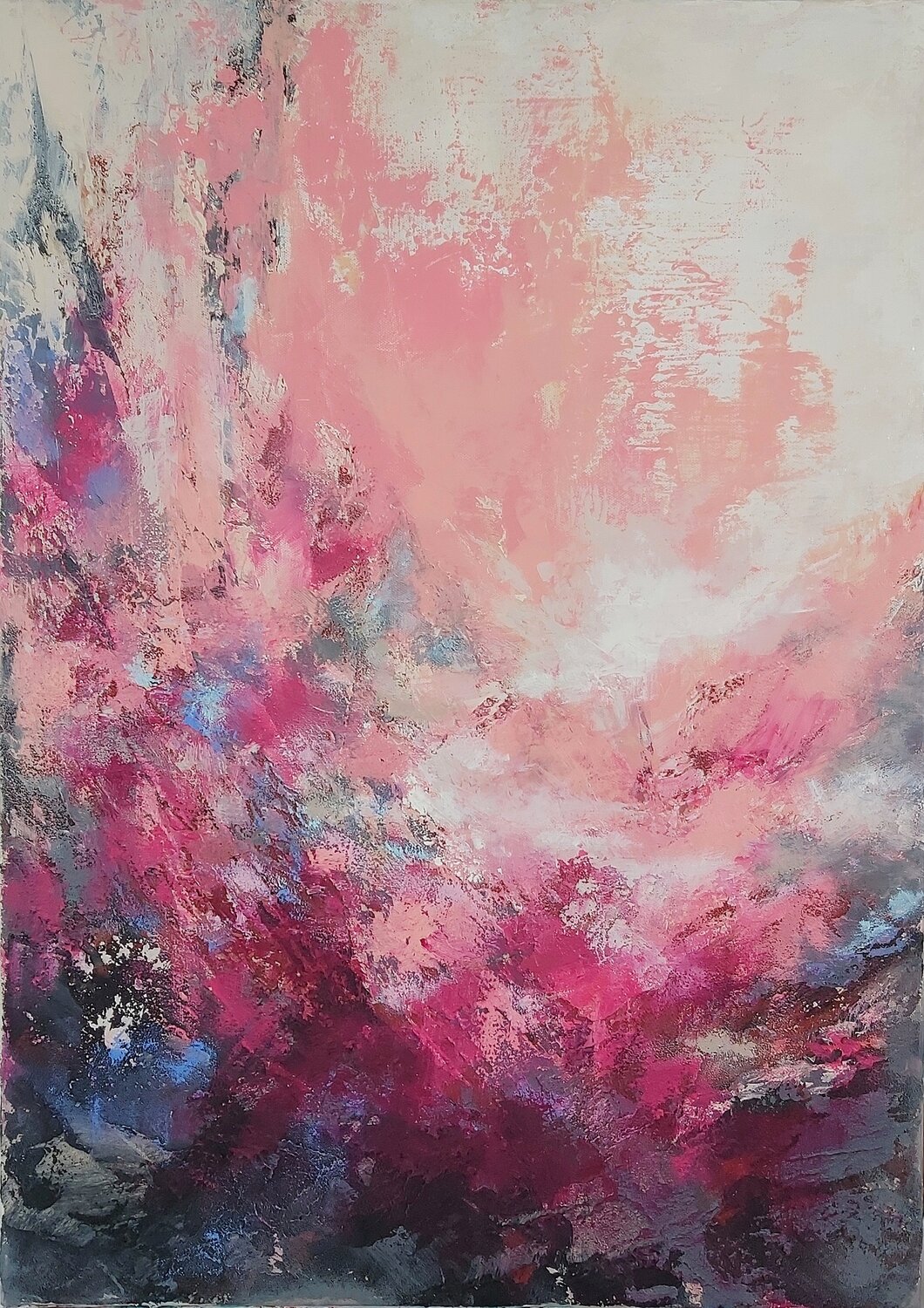 Scories Hélène Zenatti Original painting for sale