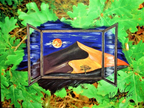 Eine Perspektive des Klimawandels by Rainer Englisch, Painting for Sale on Select