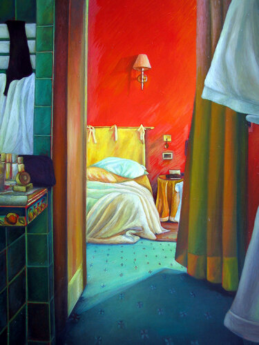 Parigi 803 by Paolo Cristiani, Painting for Sale on Select