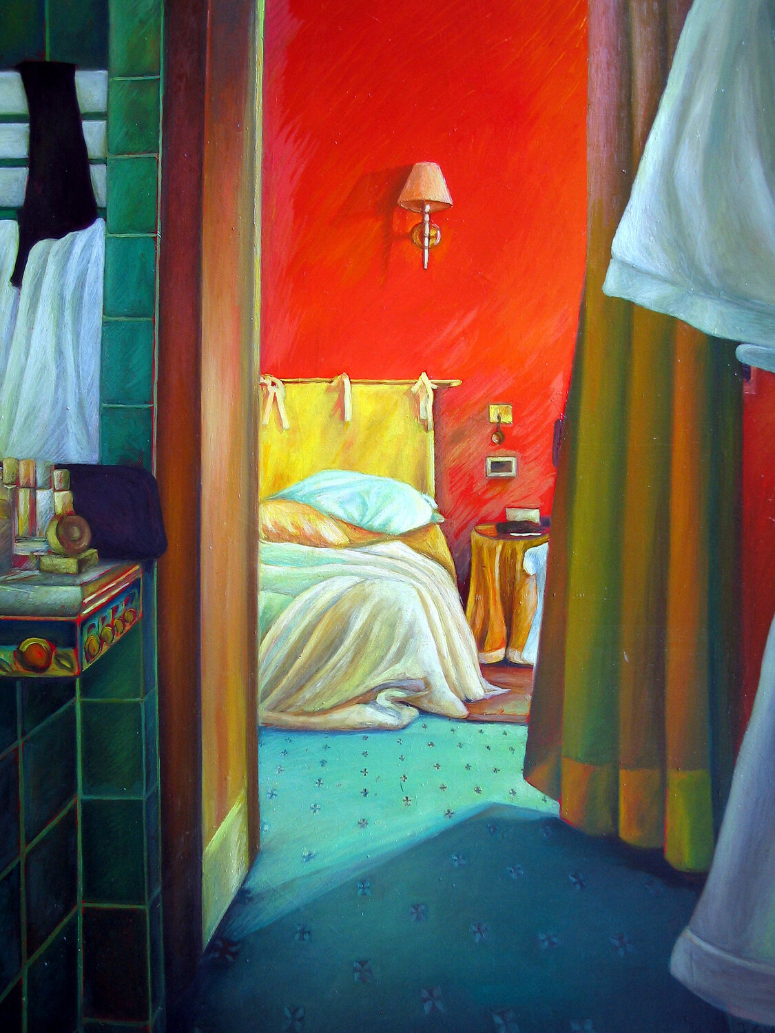 Parigi 803 Paolo Cristiani Original painting for sale