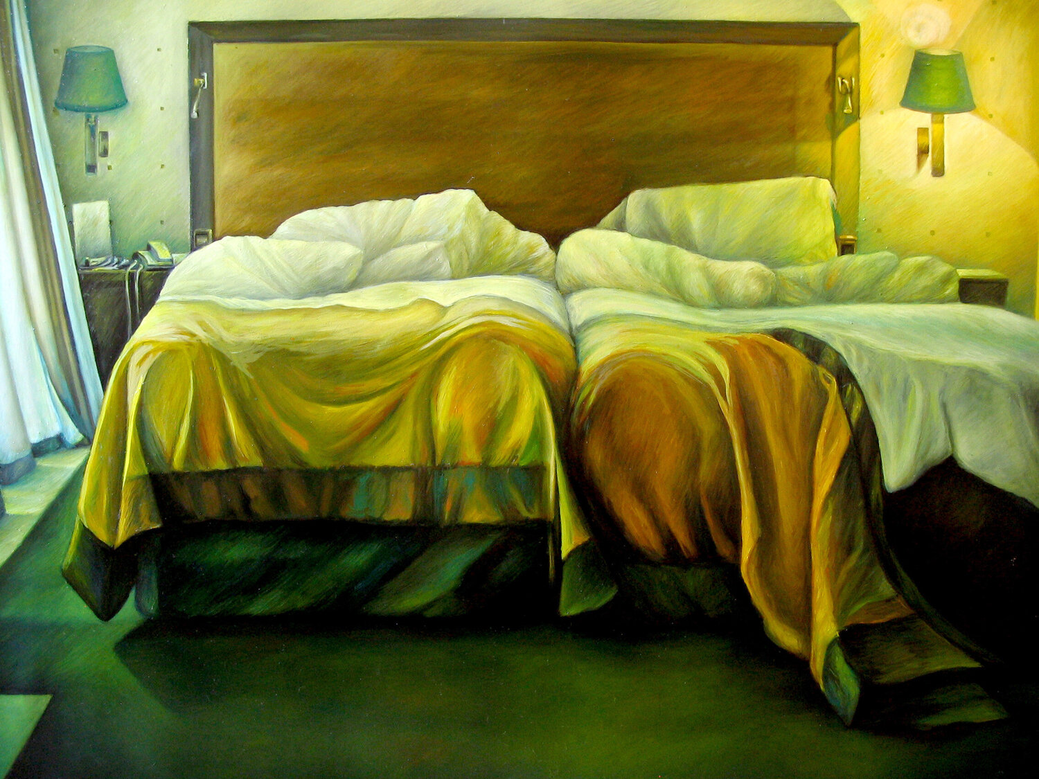 Dijon 605 Paolo Cristiani Original painting for sale