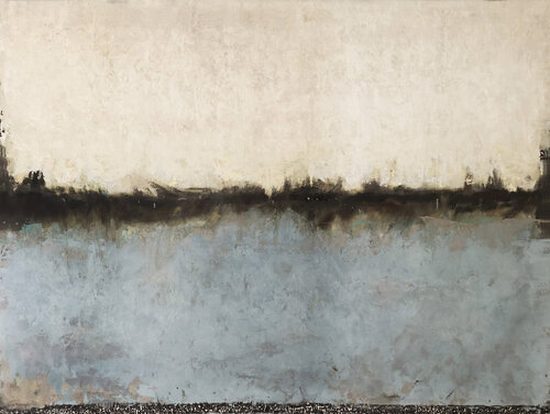 Regard au loin by Guylène Lefort, Painting for Sale on Select