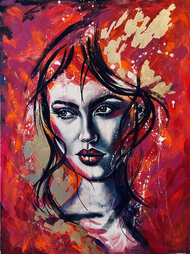 Feathers by Sylvia Cohen, Painting for Sale on Select