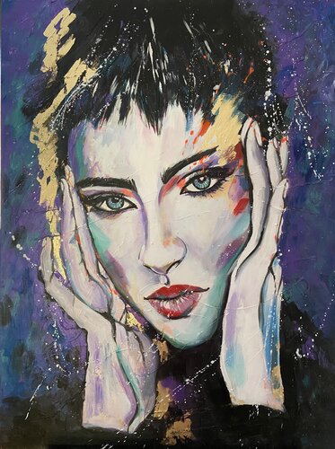 Celeste 2 by Sylvia Cohen, Painting for Sale on Select