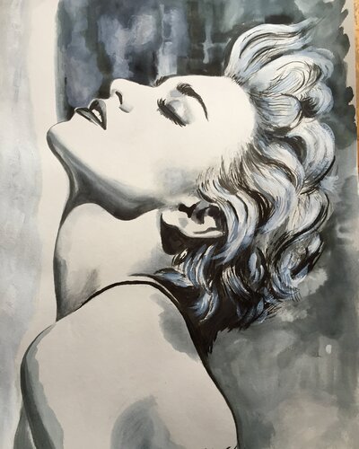 Madonna by Sylvia Cohen, Painting for Sale on Select