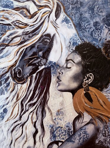 Wild Grace by Sylvia Cohen, Painting for Sale on Select
